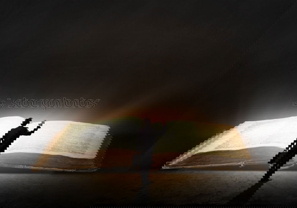 Similar – Image, Stock Photo A hand that holds a Bible in the air