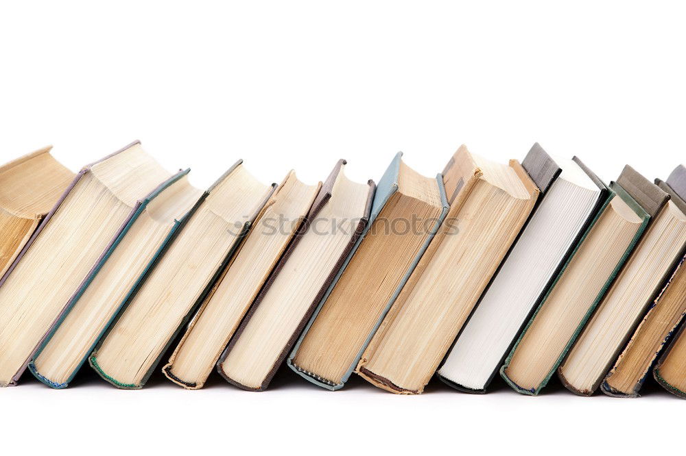 Similar – Image, Stock Photo stack of books in a blue cover