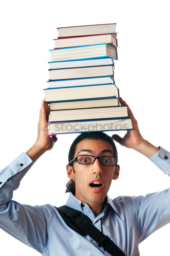 Similar – Image, Stock Photo dozed off Education School