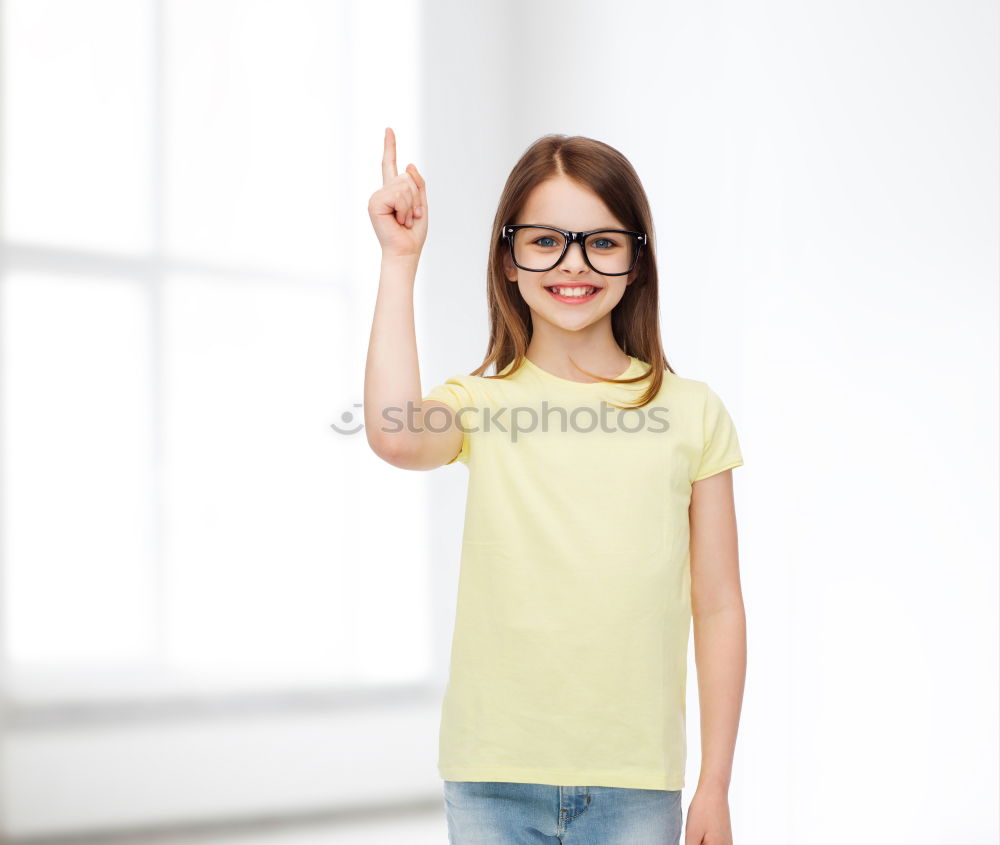 Similar – Close shot of girl using a mobile device