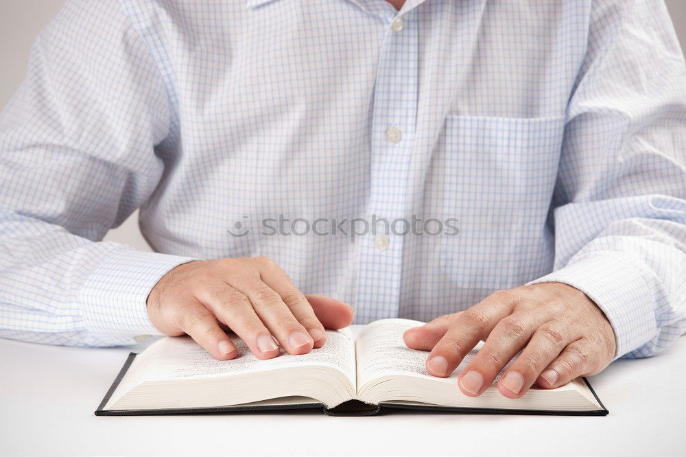 Similar – Image, Stock Photo Reading pleasure
