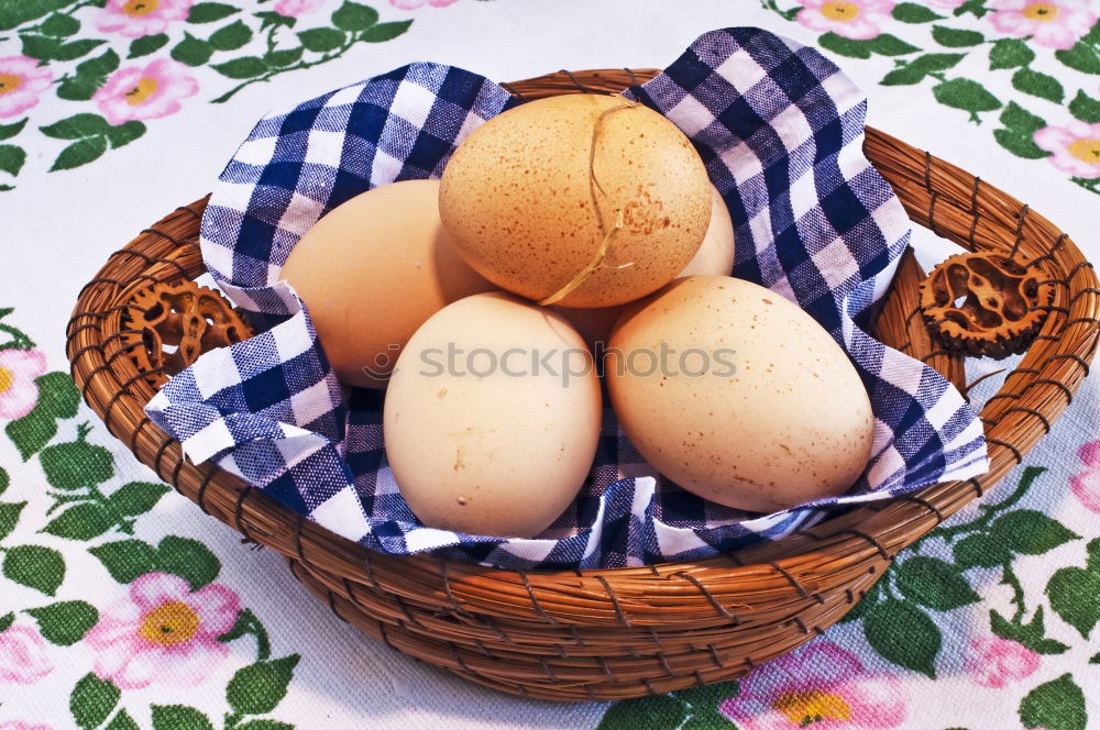 Similar – Image, Stock Photo Boiled eggs breakfast table