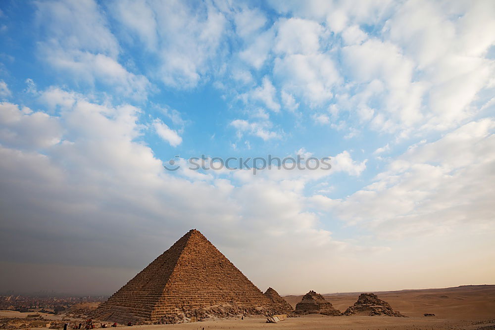 Similar – Giza Landscape Sand Sky