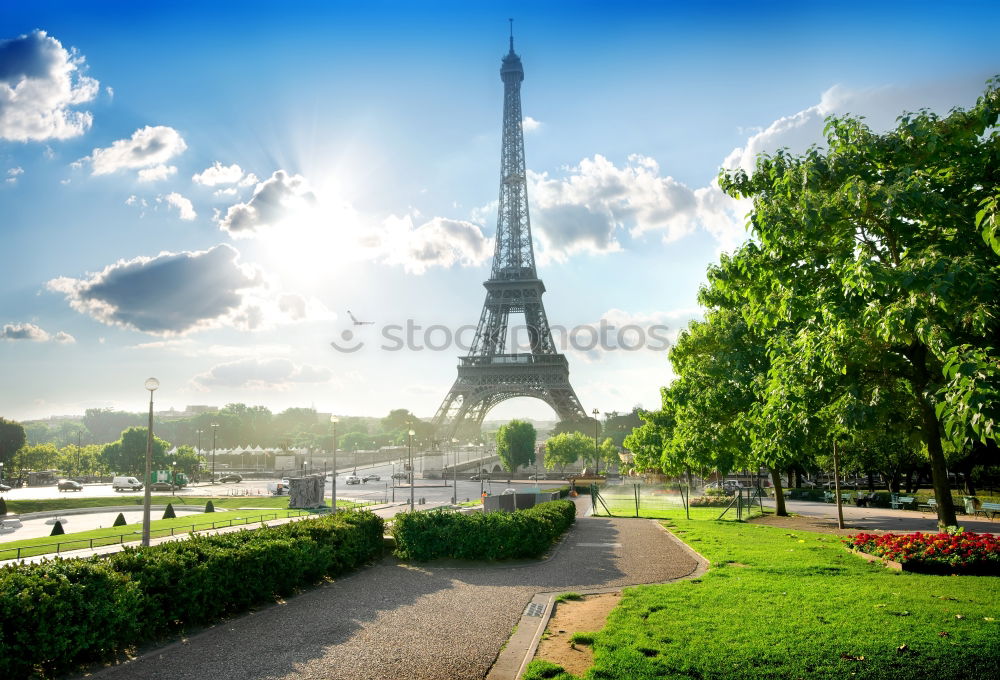 Similar – Sunbeams in Paris