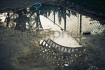 Umbrella in the rain