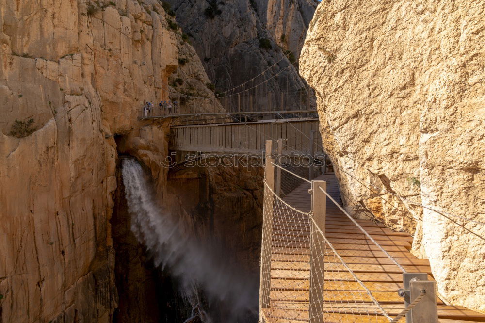 Similar – Image, Stock Photo Caminito del Rey