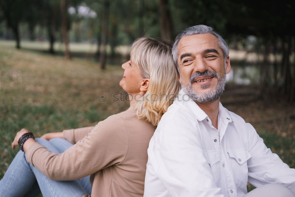 Retired couple