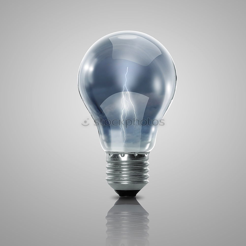 Similar – empty light bulb, held by a female hand