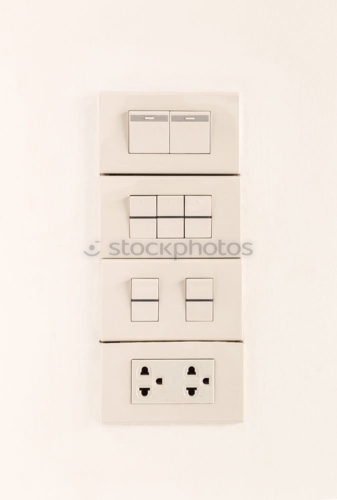 Image, Stock Photo electrical compartment planning