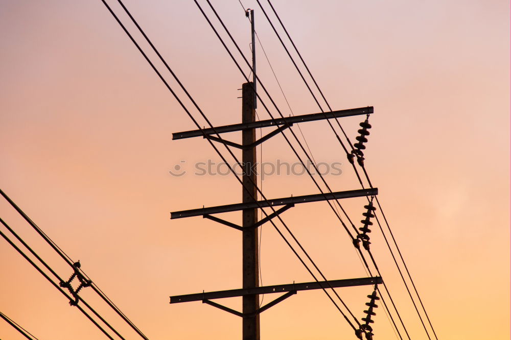 Image, Stock Photo long-distance power