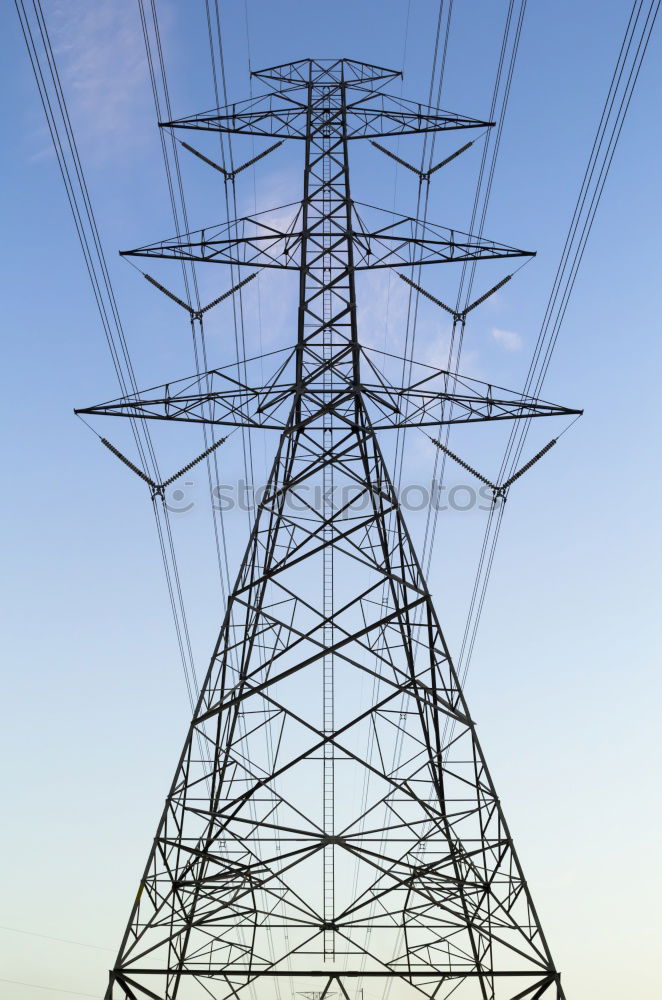 Similar – Opening. Electricity pylon