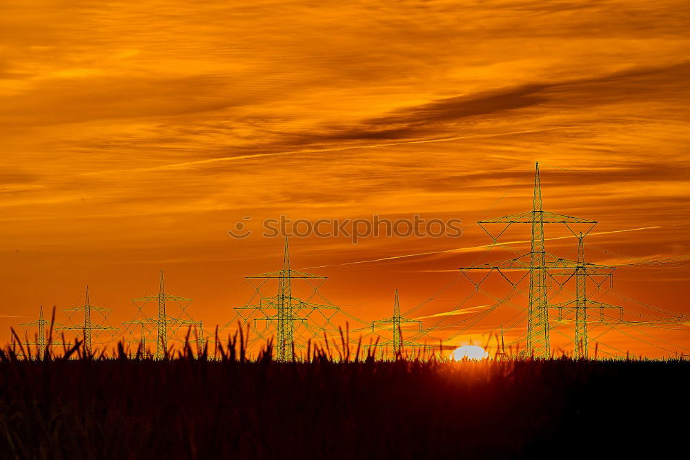 Image, Stock Photo industrialisation Cable