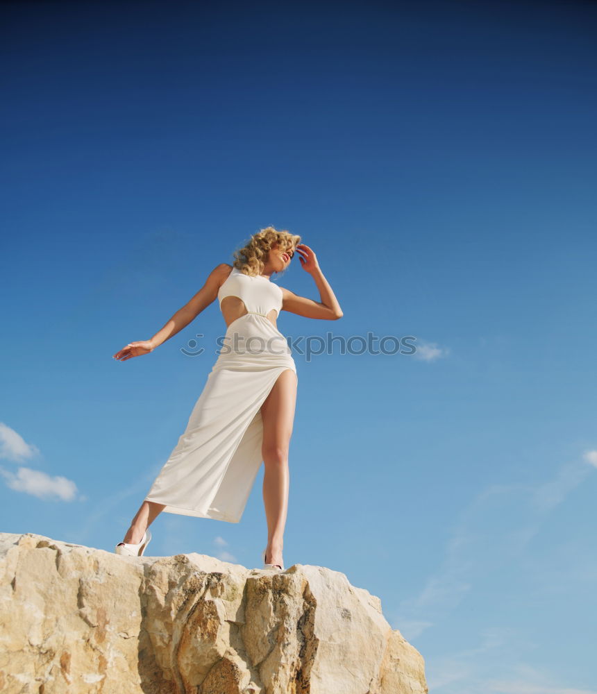 Similar – Image, Stock Photo jump in Human being