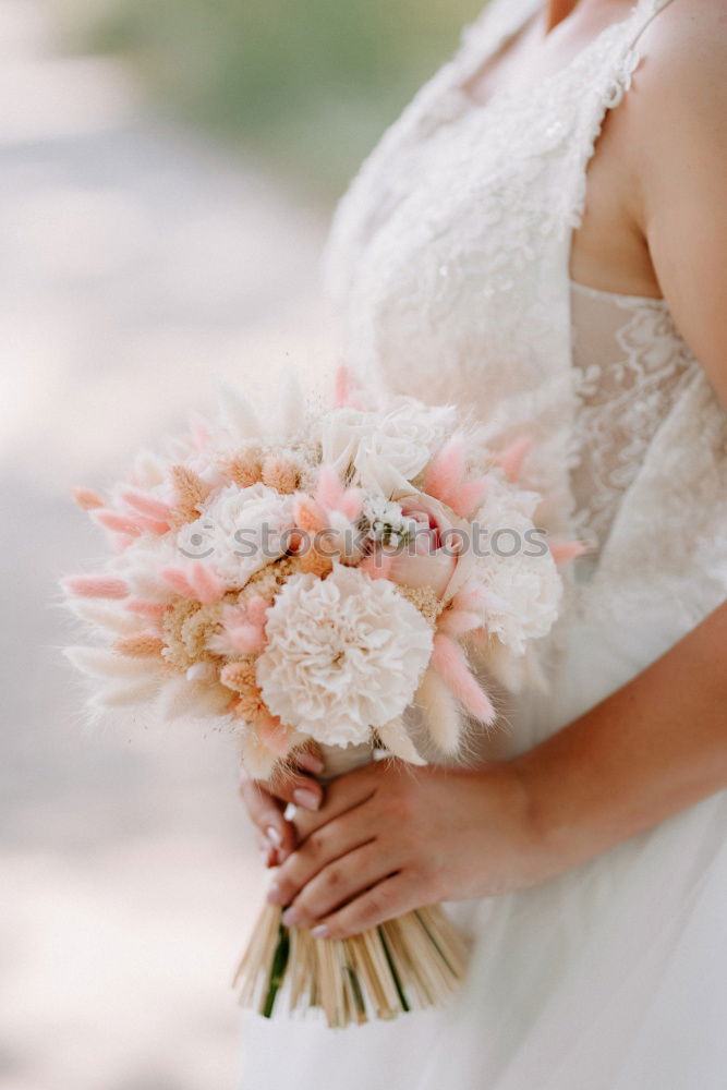 Similar – Bridal bouquet of peonies