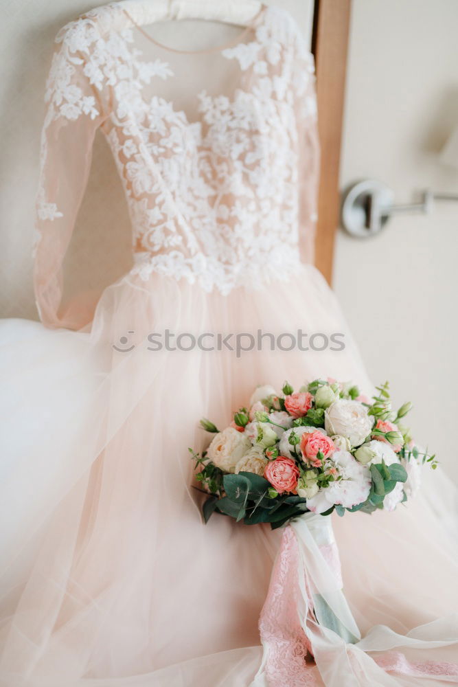 Similar – Beautiful wedding bouquet on the floor.