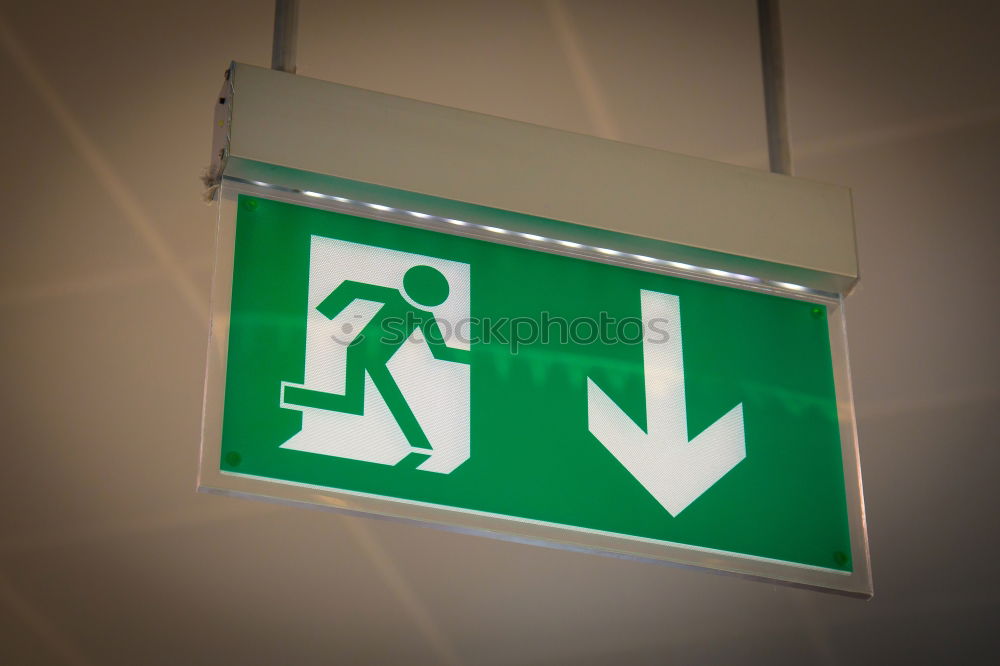 Similar – escape Emergency exit