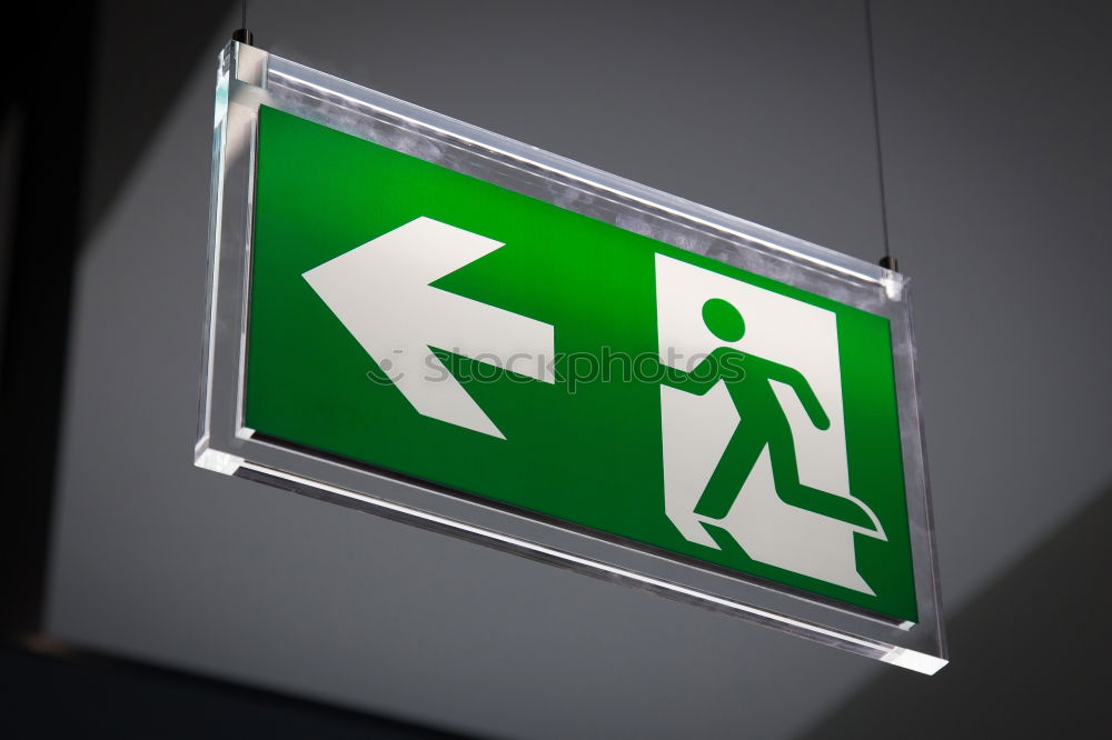 Similar – escape Emergency exit