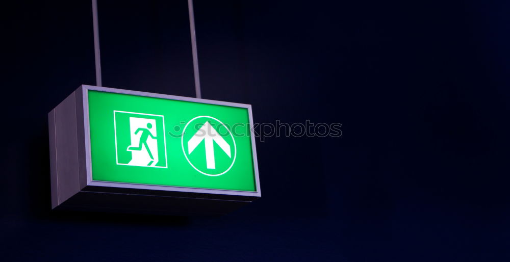 Similar – escape Emergency exit