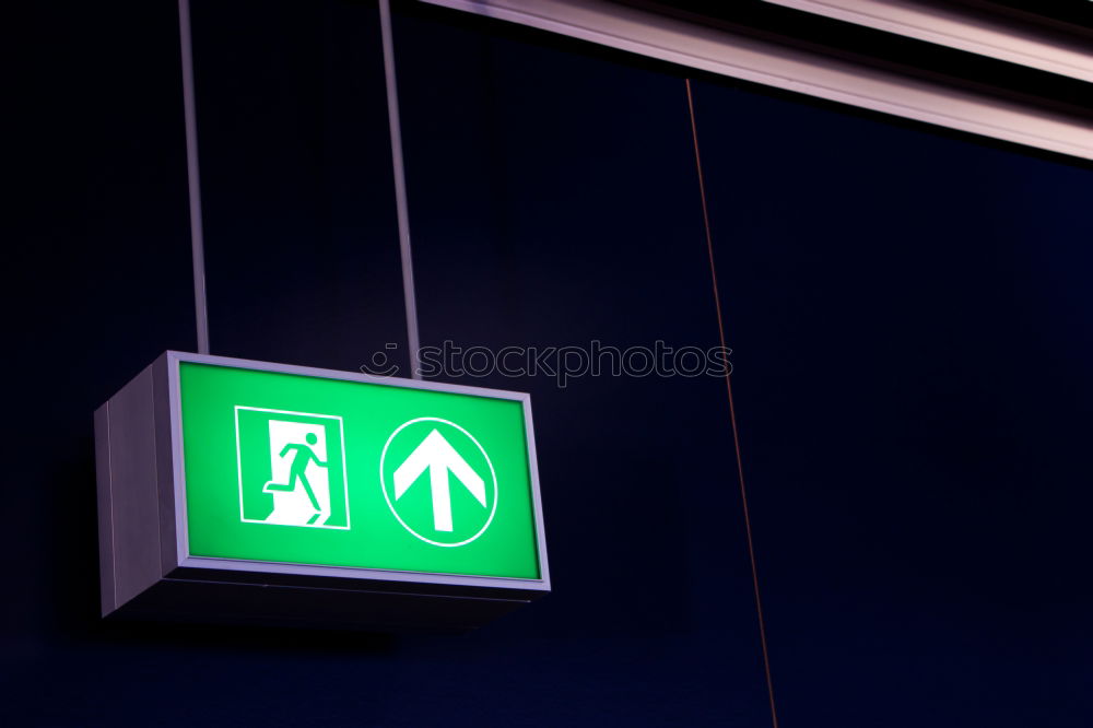 Similar – escape Emergency exit