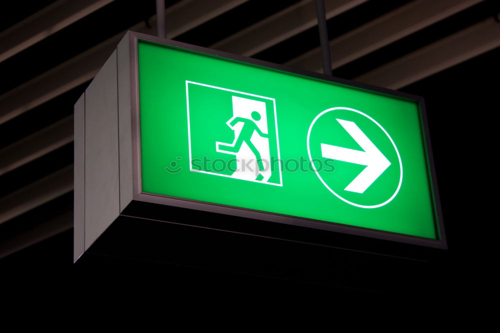 Similar – escape Emergency exit