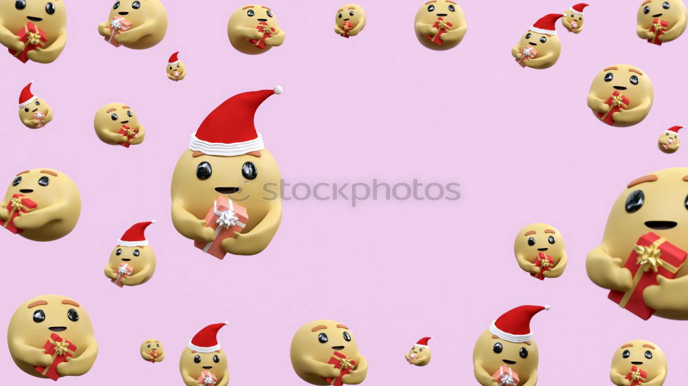 Similar – Image, Stock Photo christmas team pink I Cap