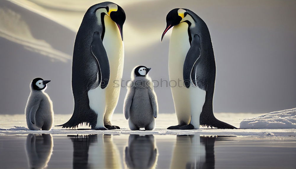 Similar – Foto Bild Verliebte Pinguine Meer