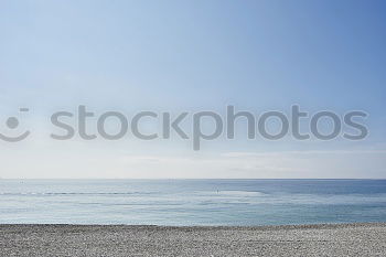 Similar – and mediterranean coastline sea red beach