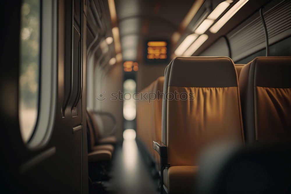 Similar – Image, Stock Photo Inside of a empty train