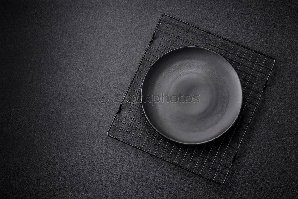 Similar – Image, Stock Photo round empty white plate