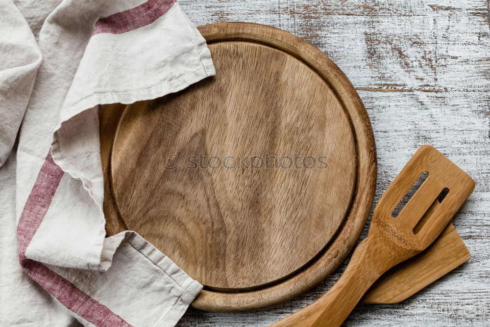 Similar – Image, Stock Photo Old wooden vintage kitchen utensils