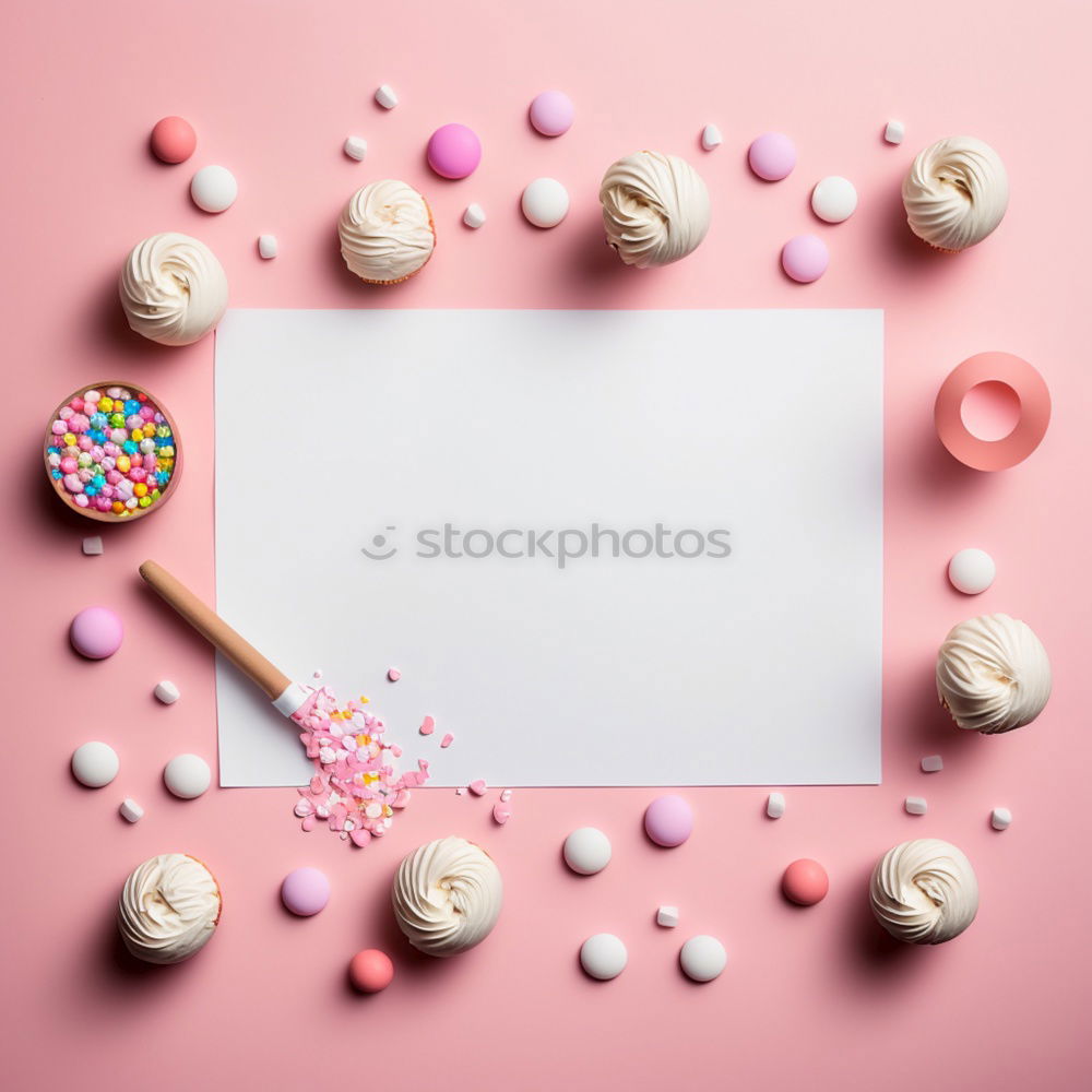 Similar – Confetti Hearts Dough