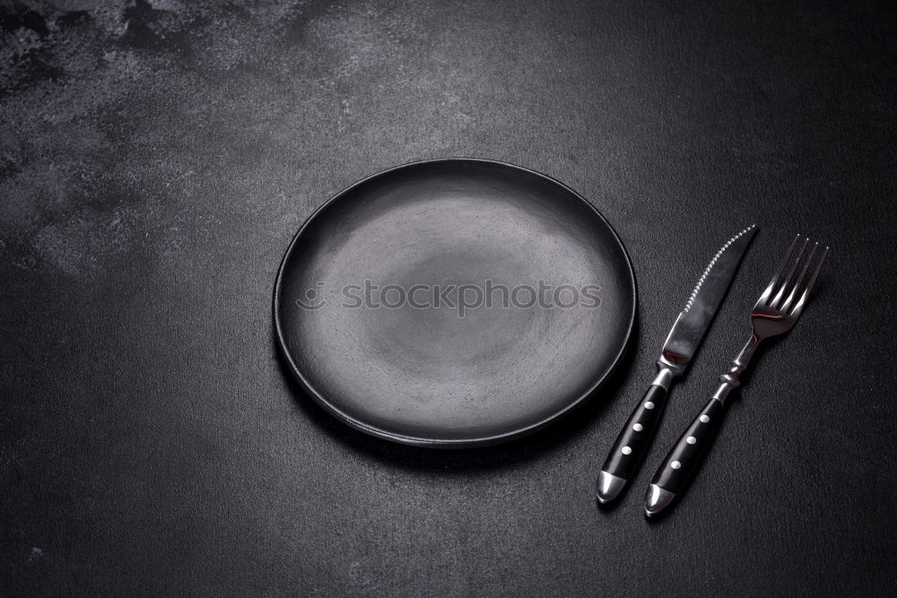 Similar – Black frying pan among the fresh vegetables