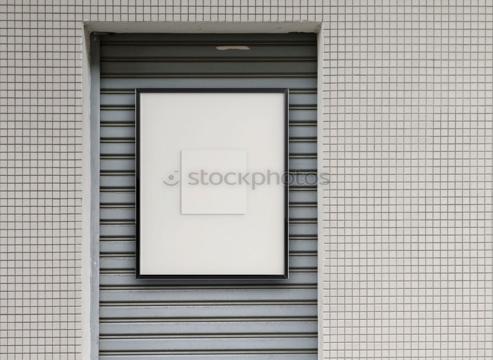 Similar – Image, Stock Photo Door with round windows on white facade