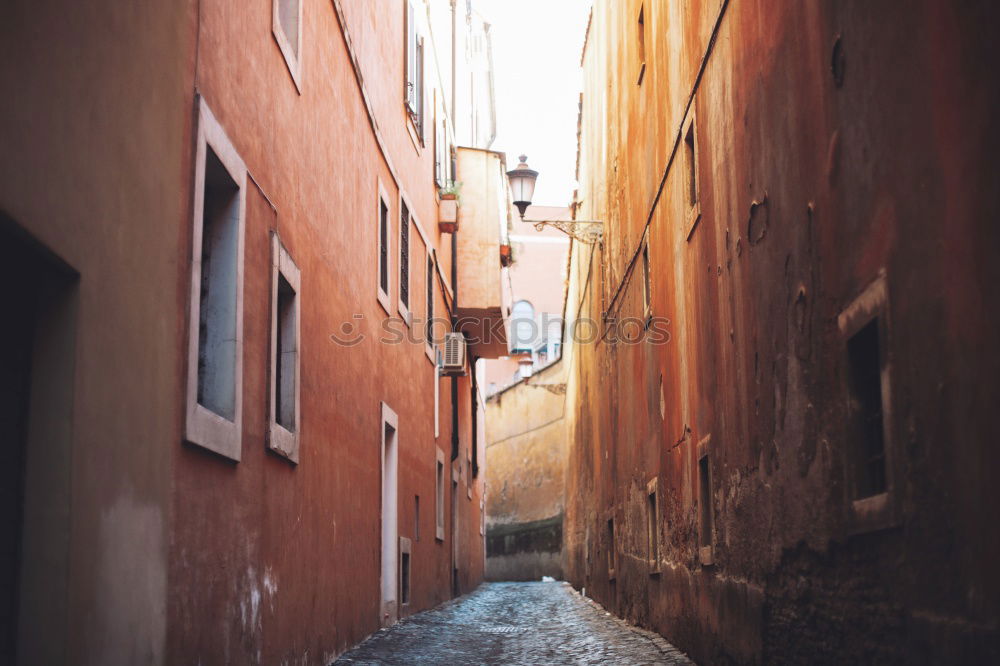 Similar – Image, Stock Photo Destroyed bicycle leaning colored house in Burano, Italy.