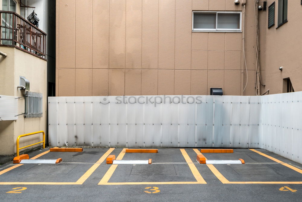 Similar – Image, Stock Photo corner Parking lot