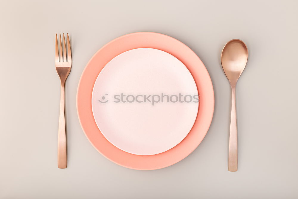 Similar – Image, Stock Photo set of spring dishware on white background.