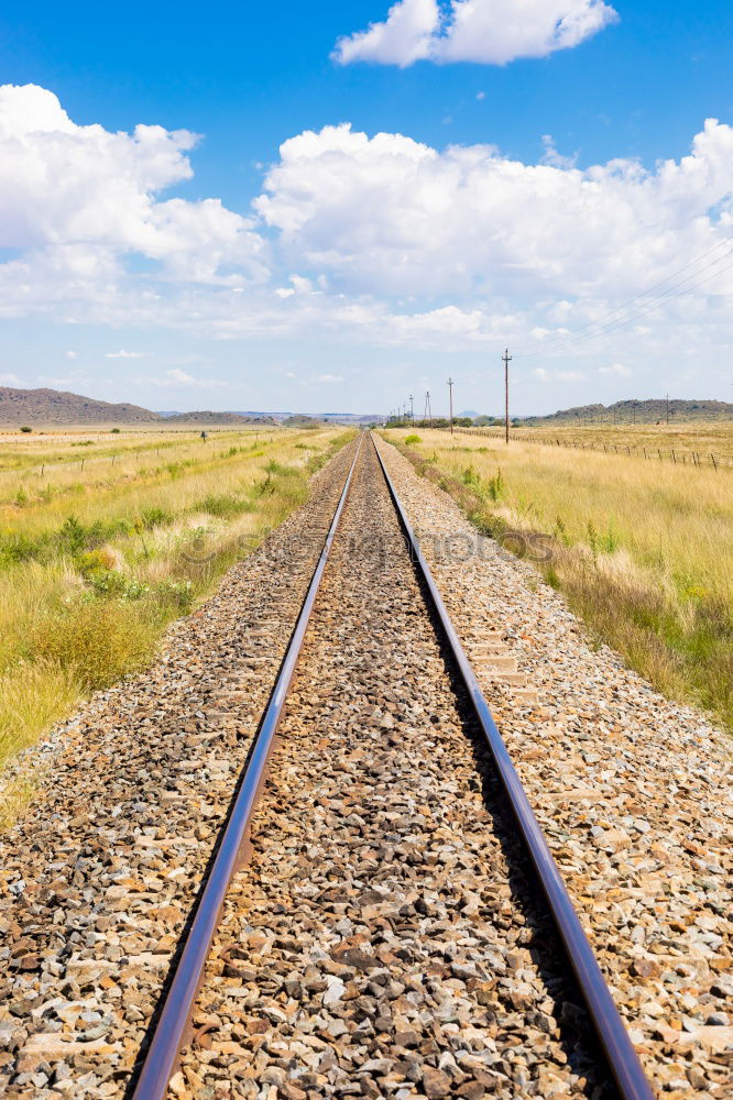 Similar – Schienen Verkehrswege Zug