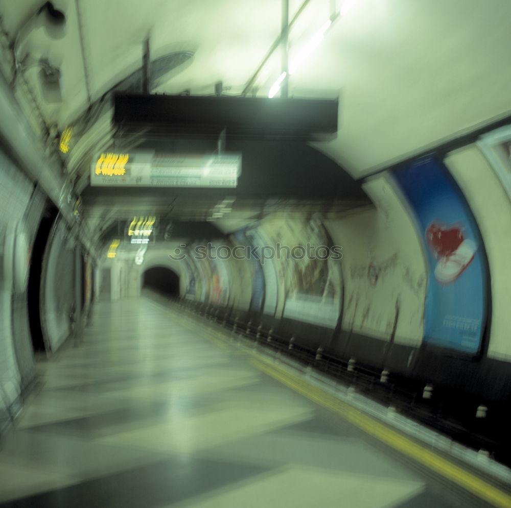 London Tube-5 Woman