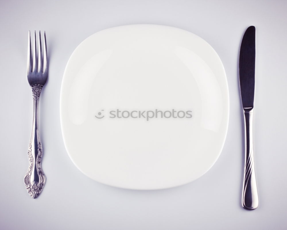 Image, Stock Photo Finely covered Set meal