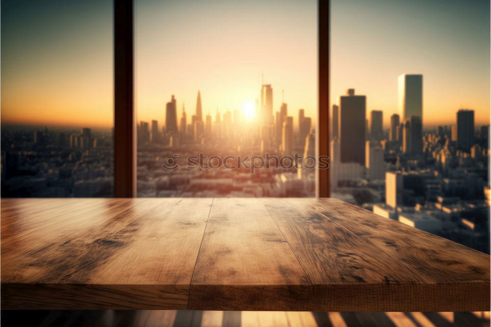 Similar – Image, Stock Photo Metropolitan city at sunset