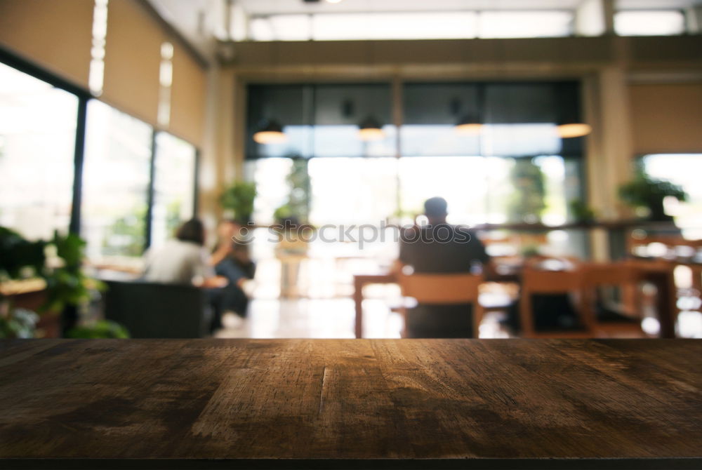 Similar – Young man receiving coffee at café