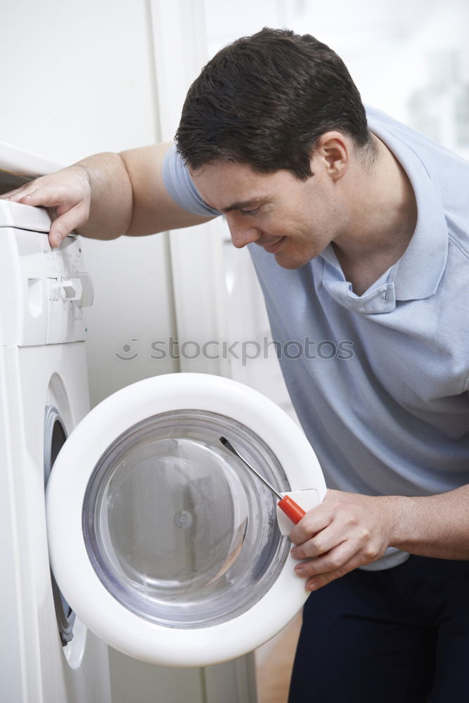 Image, Stock Photo caught in the shower