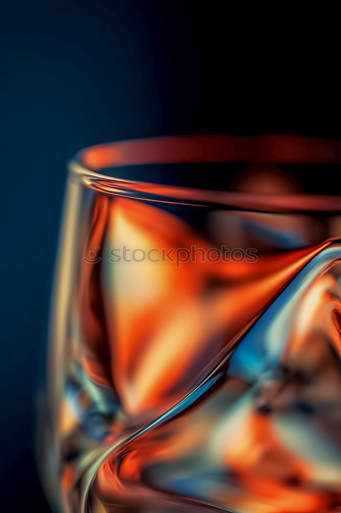 Similar – Image, Stock Photo Negroni cocktail (old fashioned)