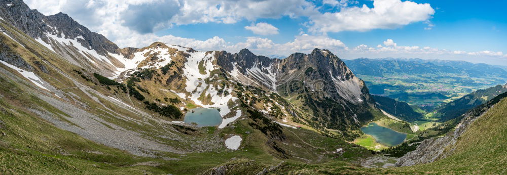 Similar – schrecksee, lahnerscharte, lahnerkopf