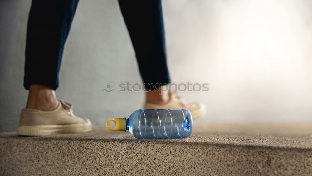 Similar – Image, Stock Photo Detail of Girl resting sitting on weights in Gym