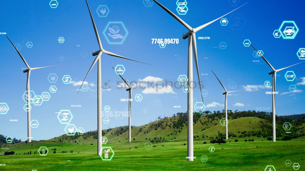 Similar – Image, Stock Photo windmill Clouds