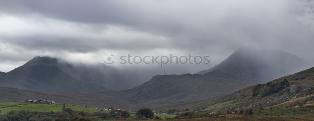 Similar – Image, Stock Photo Mountains and sky