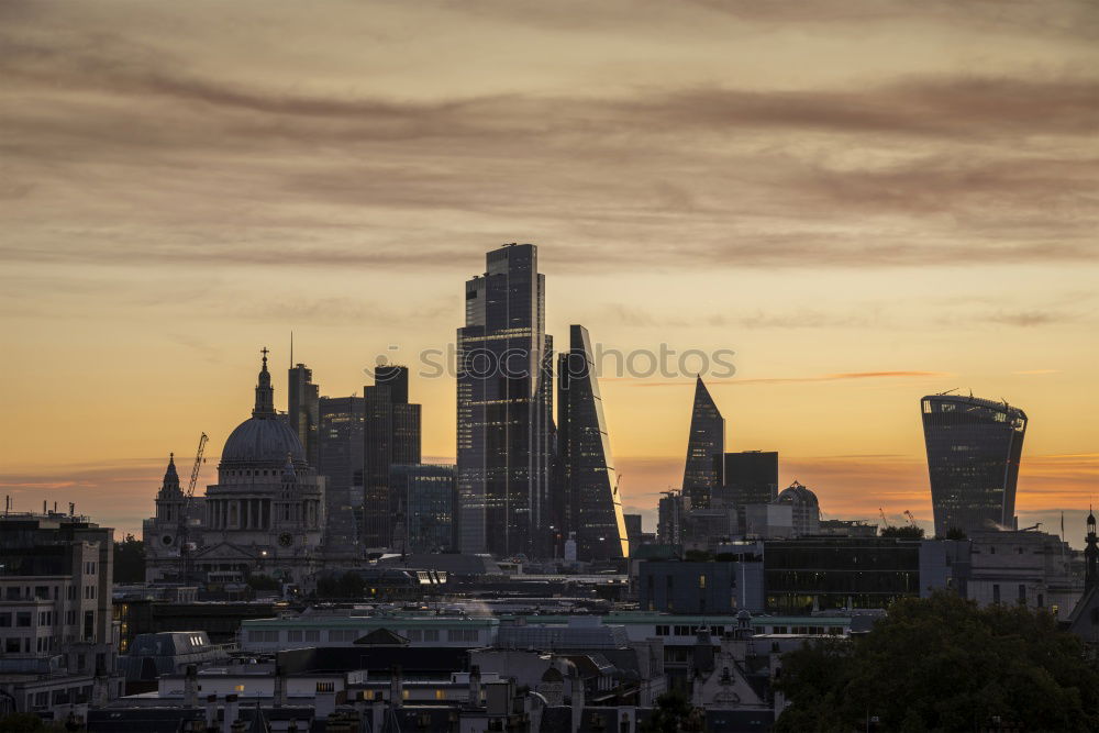 Similar – Autumn panoramic view of Berlin XII