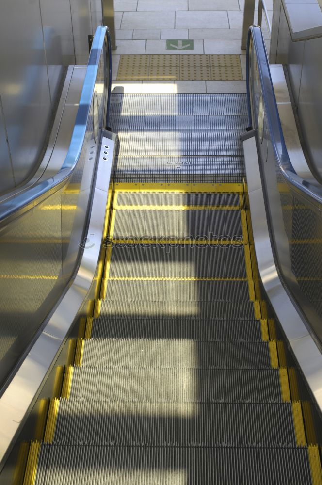 Similar – escalator Escalator Above