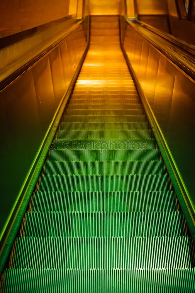 Similar – Berliner U-Bahn Rolltreppe